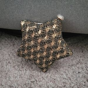 Sparkly star purse